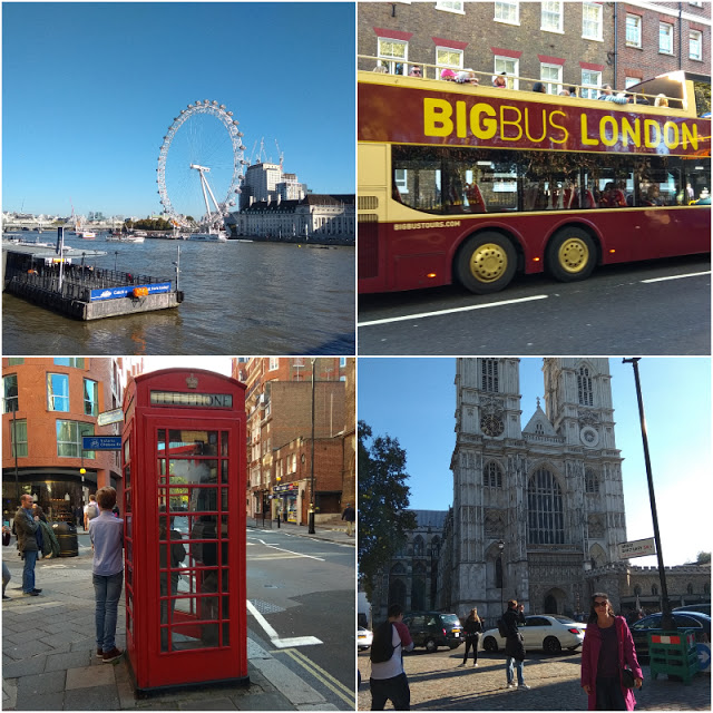 bus, red, London Eye, Westminster, palác, Londýn, hop on, hop off,